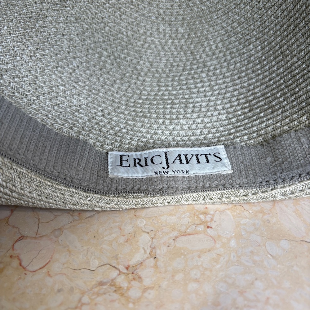 Eric Javits New York Sun Hat Packable Soft Sage Green Color - Picture 9 of 9